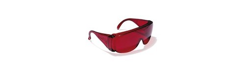 GAFAS DE MONTURA UNIVERSAL OCULAR ROJO LÁSER